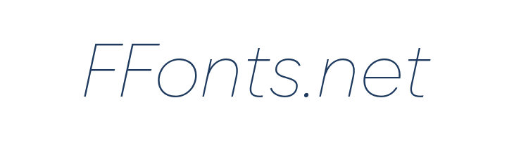 Zabal DEMO Thin Italic font — Lorem ipsum body text preview