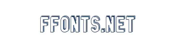 GM Exp Offset Doubleoutline font — Lorem ipsum body text preview