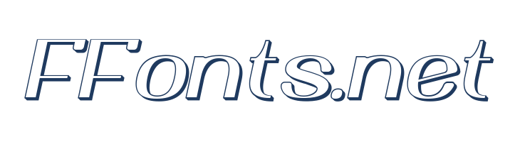 Yiggivoo Unicode 3D Italic font — Lorem ipsum body text preview