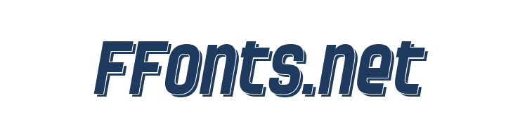 SF Speedwaystar Shaded Italic font — Lorem ipsum body text preview