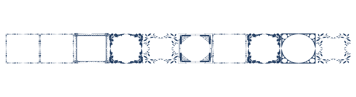 Vintage Frames 10 font — Lorem ipsum body text preview