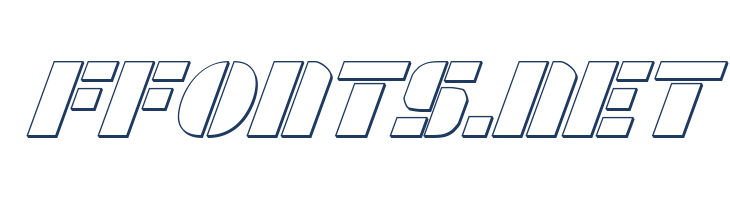 League Wars 3D Italic font — Lorem ipsum body text preview