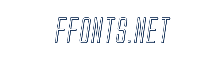 Alien League II 3D Italic font — Lorem ipsum body text preview