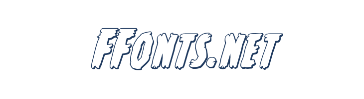 Young Frankenstein 3D Italic font — Lorem ipsum body text preview