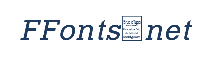 Typo Slab Italic font — Lorem ipsum body text preview