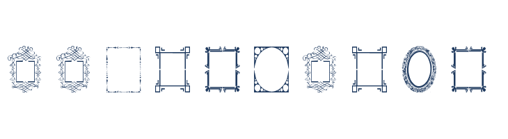 Vintage Frames 6 font — Lorem ipsum body text preview