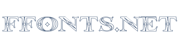 Occoluchi Outline font — Lorem ipsum body text preview