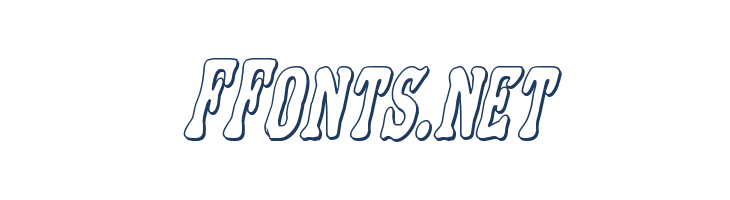 Black Gunk 3D Italic font — Lorem ipsum body text preview