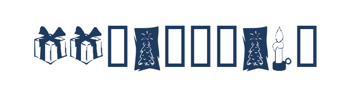 KR Christmas Dings Three font — Lorem ipsum body text preview